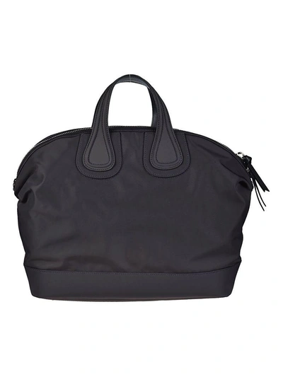 Shop Givenchy Nightingale Holdall Tote In Grey