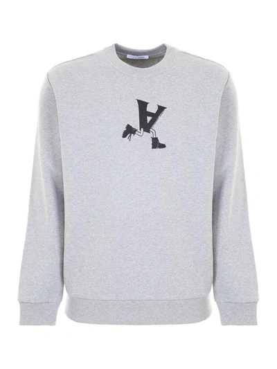 Shop Alyx Unisex Printed Sweatshirt In Gray (grey)