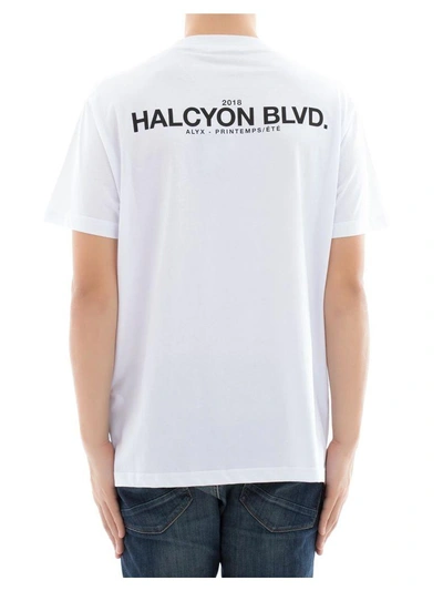 Shop Alyx White Cotton T-shirt
