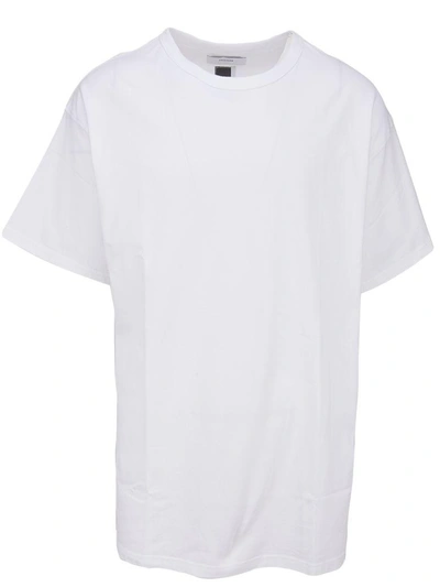 Shop Facetasm T-shirt In Bianco