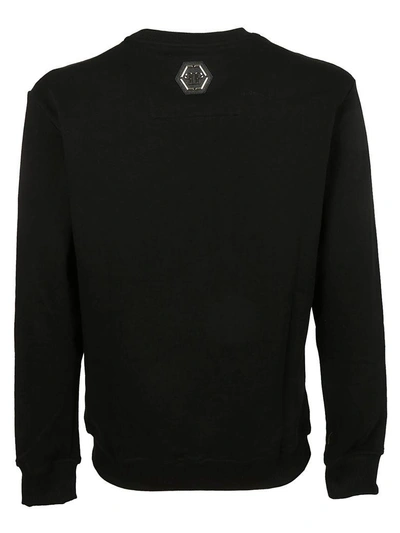 Shop Philipp Plein Crystal Skull Sweatshirt