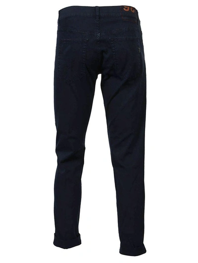 Shop Dondup Cropped Jeans In Blu