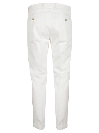Shop Dolce & Gabbana Classic Trousers In White