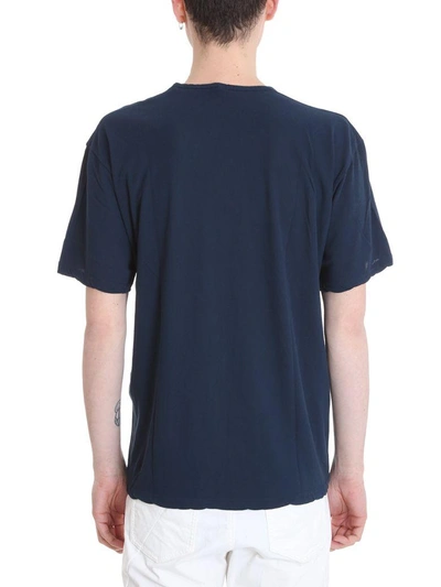 Shop Attachment Blue Viscose T-shirt In Petroleum