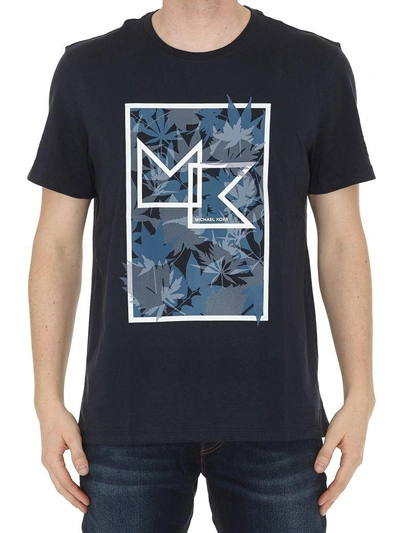 Shop Michael Kors T-shirt In Midnight