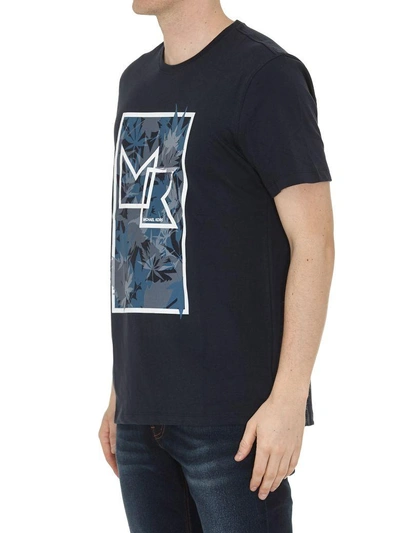 Shop Michael Kors T-shirt In Midnight