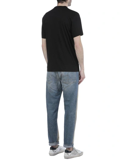 Shop Golden Goose Cotton T-shirt In Black