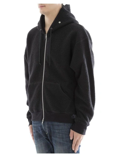 Shop Maison Margiela Black Cotton Sweater