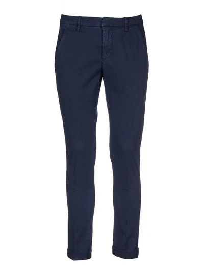 Shop Dondup Slim-fit Trousers In Blu