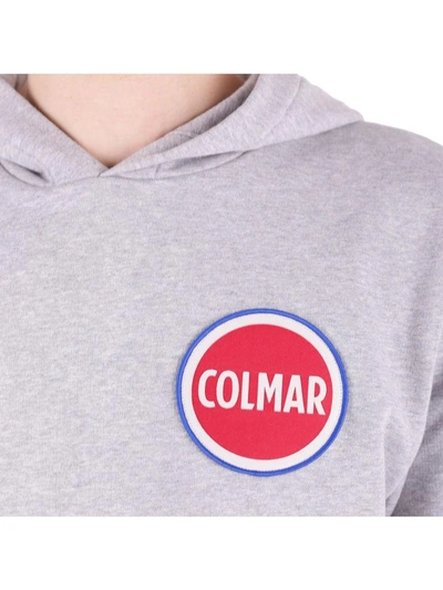 Shop Colmar Cotton Sweatshirt In Grey