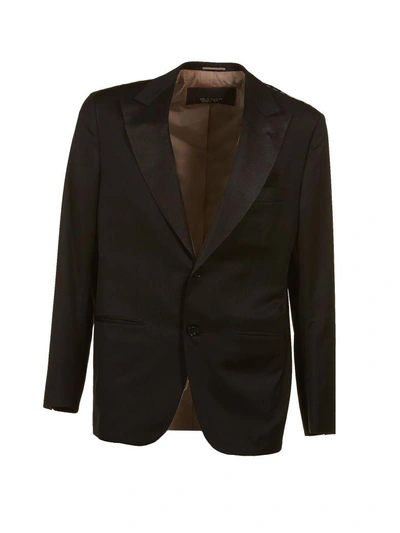 Shop Kiton Suit In Nero