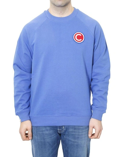 Shop Colmar Originals - Cotton Sweatshirt In Blu Royal