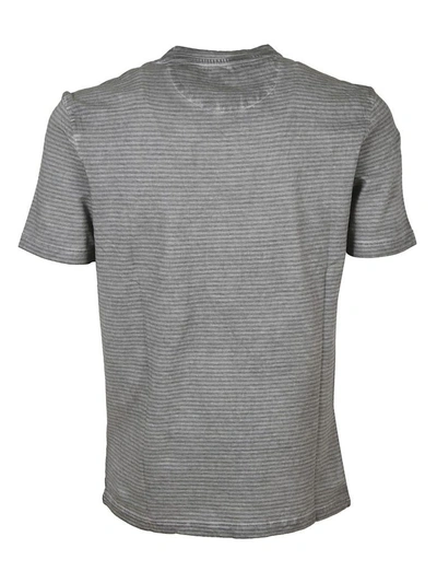 Shop Michael Michael Kors Michael Kors Patched Pocket T-shirt In Grey