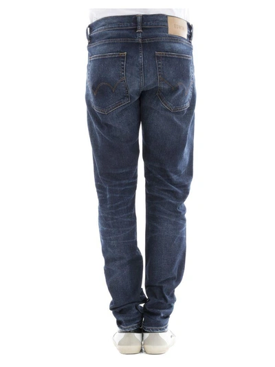 Shop Edwin Blue Cotton Jeans