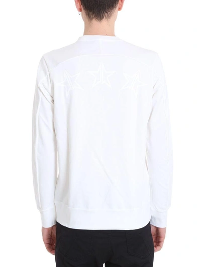 Shop Attachment White Cotton Sweatshirt