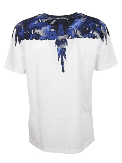 Shop Marcelo Burlon County Of Milan Wing Print T-shirt In White
