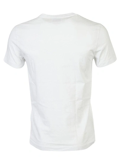 Shop Dondup Cotton T-shirt In Bianco