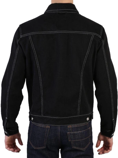 Shop Kenzo Black Branded Jacket