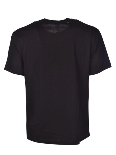 Shop Versace Embroidered Medusa T-shirt In Nero