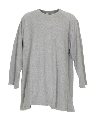 Shop Comme Des Garçons Shirt Oversized Sweatshirt In Grey