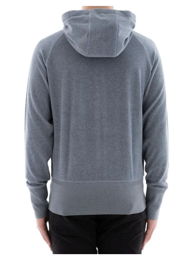 Shop Tom Ford Grey Cotton Sweater