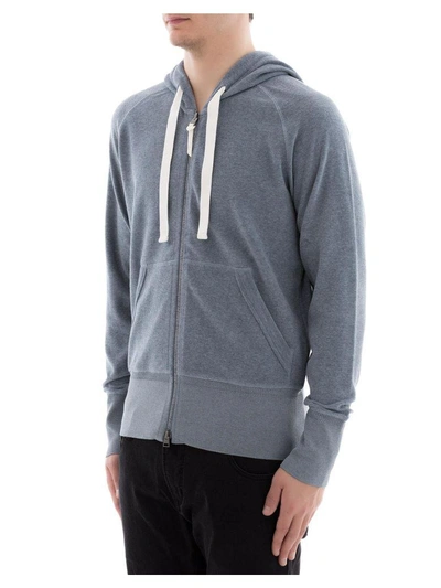 Shop Tom Ford Grey Cotton Sweater