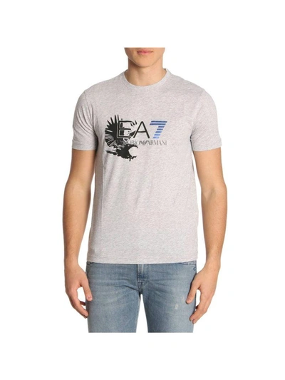Shop Ea7 T-shirt T-shirt Men  In Grey