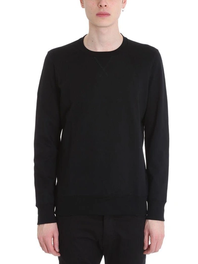Shop Attachment Black Cotton Sweatshirt