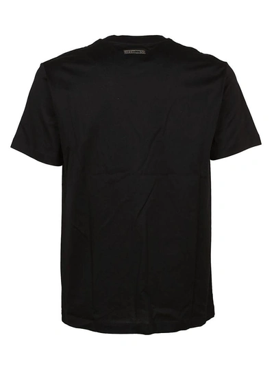 Shop Les Hommes Printed T-shirt In Black