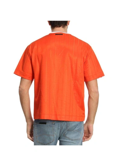 Shop Diesel Black Gold T-shirt T-shirt Men  In Orange