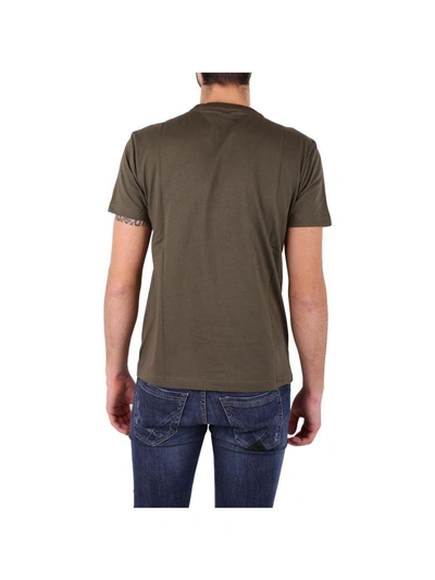 Shop Ea7 Cotton T-shirt In (nd)