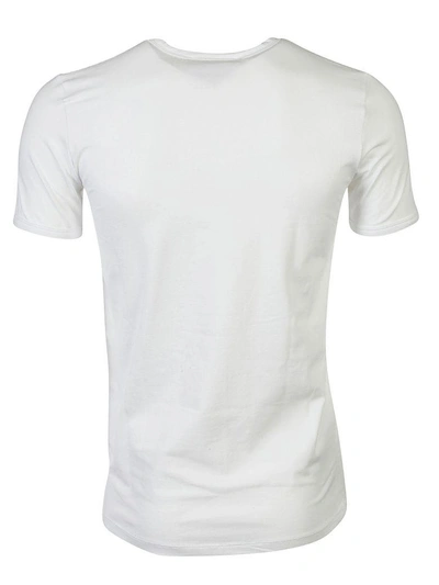 Shop Philipp Plein Basic Tiger T-shirt In White