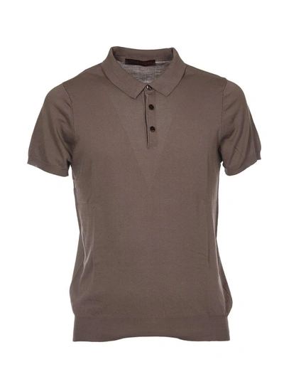 Shop Jeordies Classic Polo Shirt In Orzo
