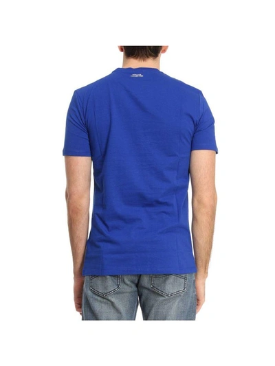 Shop Versace T-shirt T-shirt Men  Collection In Blue