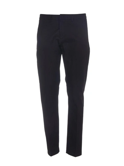 Shop Ami Alexandre Mattiussi Pleat-front Trousers In Black