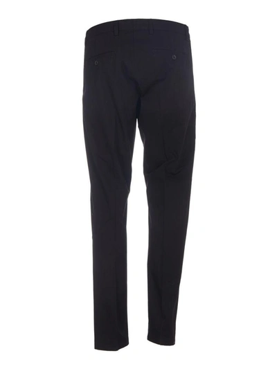 Shop Ami Alexandre Mattiussi Pleat-front Trousers In Black