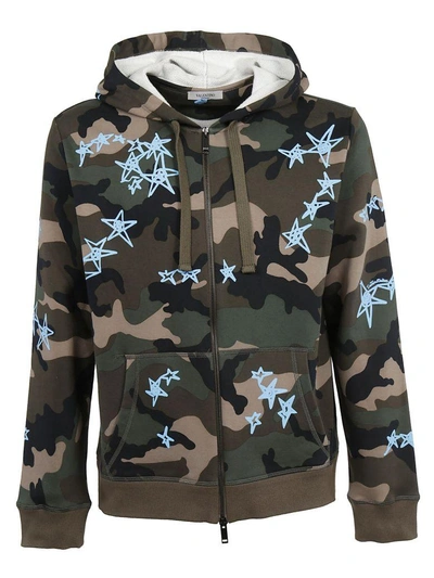 Shop Valentino Camo Hoodie