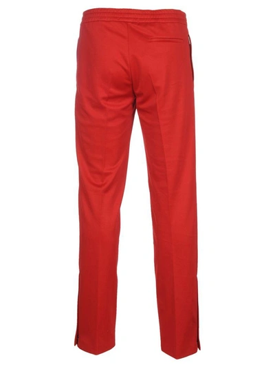 Shop Valentino Pantalone Jogging In Red