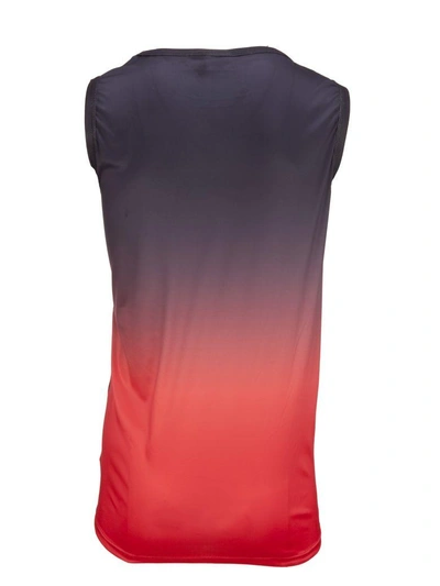 Shop Marcelo Burlon County Of Milan Tank Tops In Nero Rosso