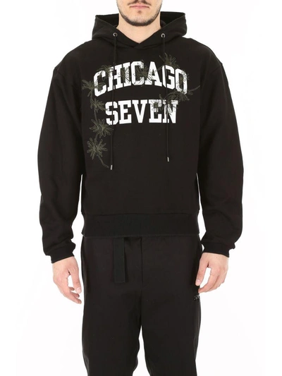 Shop Oamc Chicago Seven Hoodie In Black (black)