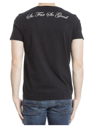 Shop Edwin Black Cotton T-shirt