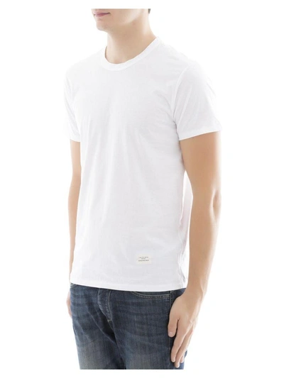 Shop Rag & Bone White Cotton T-shirt