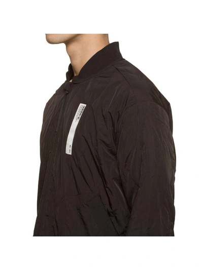 Shop Adidas Originals Nmd Primaloft Track Jacket In Black