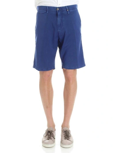 Shop Myths Classic Shorts In Blue