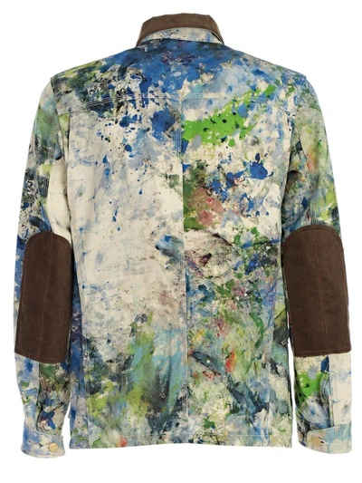 Shop Junya Watanabe Jacket In Multicolour