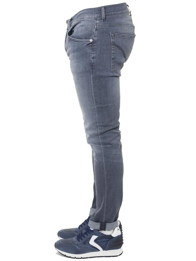 Shop Dondup - Ritchie Skinny Fit Jeans In Grey