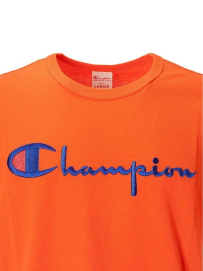 Shop Champion Embroidered Logo T-shirt