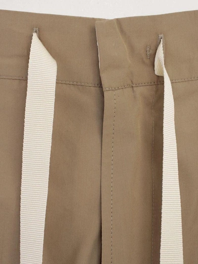 Shop Federico Curradi Trousers In 112fc Brown