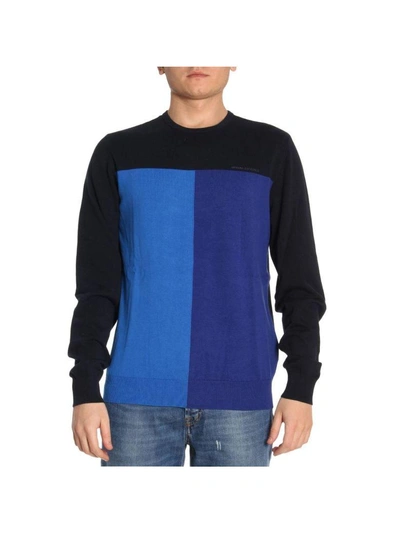 Shop Armani Collezioni Sweater Sweater Men Armani Exchange In Blue