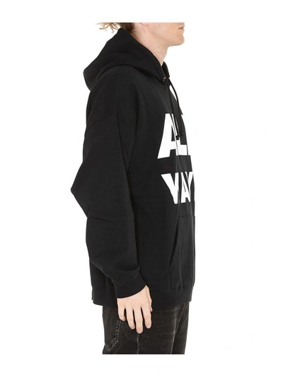 Shop Valentino Allways Sweatshirt In Black